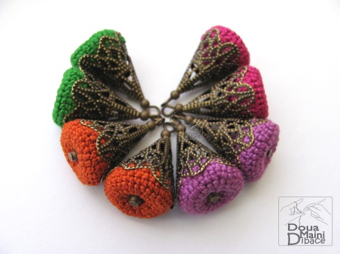 handmade crochet earrigns